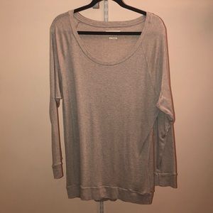 COPY - Beige TNA long sleeve top